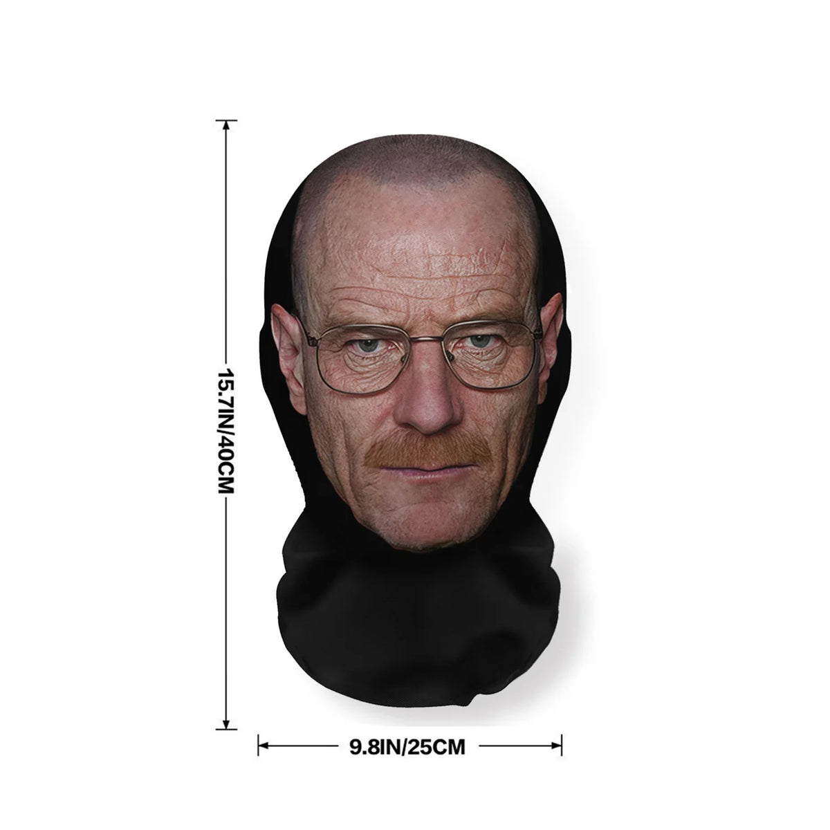2 Pack Realistic Celebrity Face Mask Mesh Print Novelty Balaclava Hat for Cosplay Costume Props