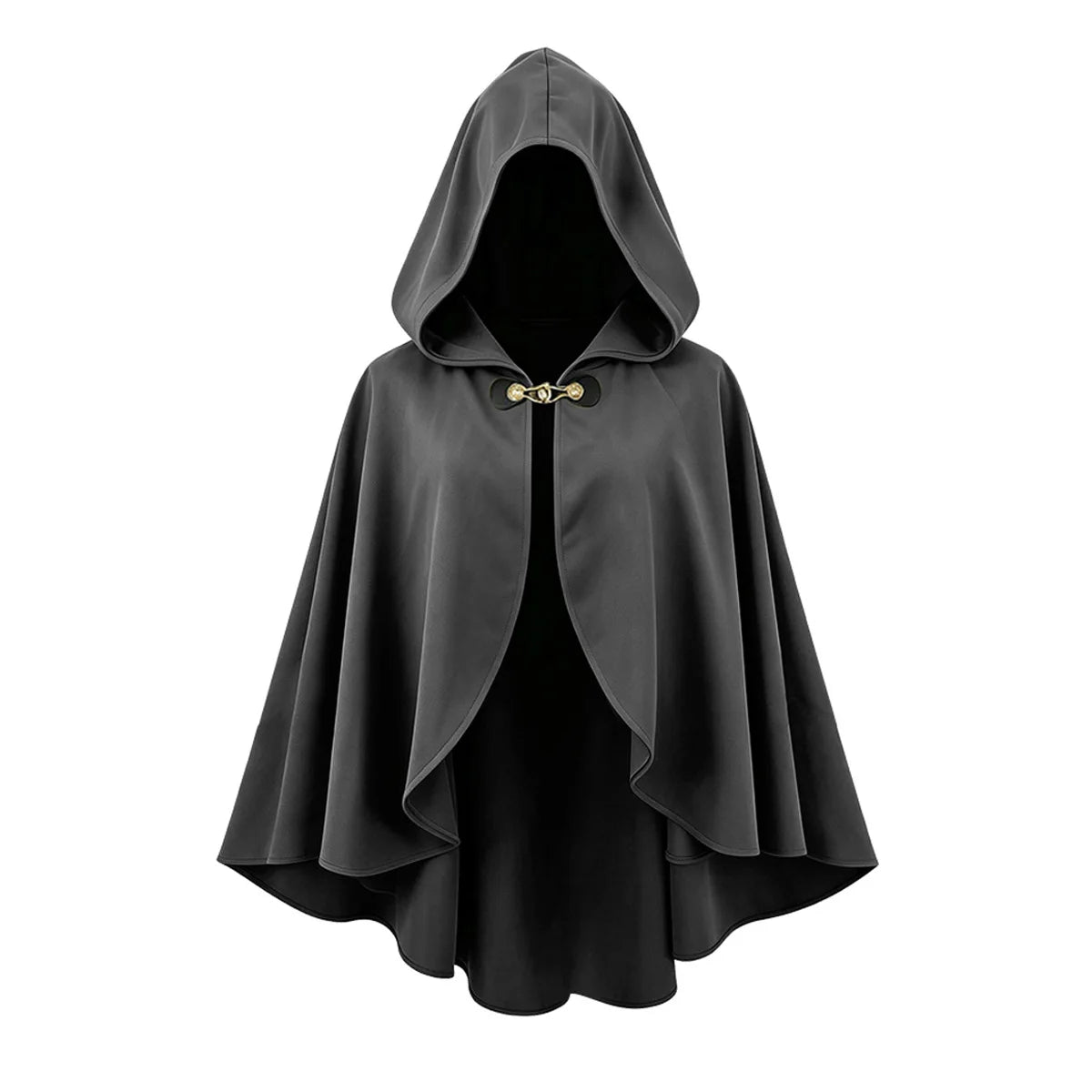 Renaissance Hooded Cape Vintage Cloak Medieval Cloak with Hood Halloween Medieval Cosplay Cloak