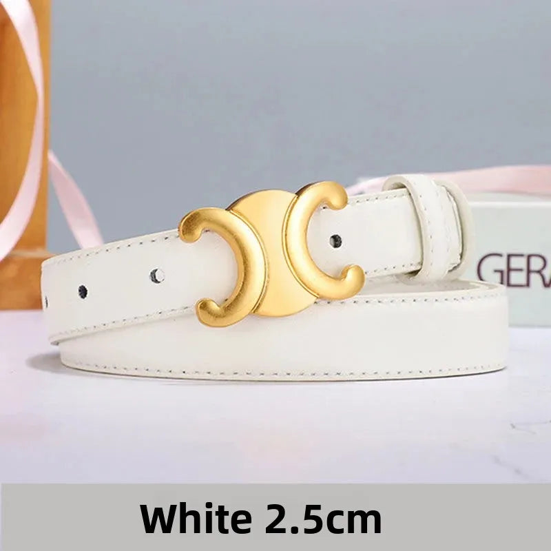 Women's Belts, Classic and High-end French-style Belts, Women's Casual Belts, Fashionable Multi-functional Belts, Suitable for Dresses, Skirts and Jeans, 2026 Summer New Style, Unique Trendy Girl Style. High-end Brand Girls'