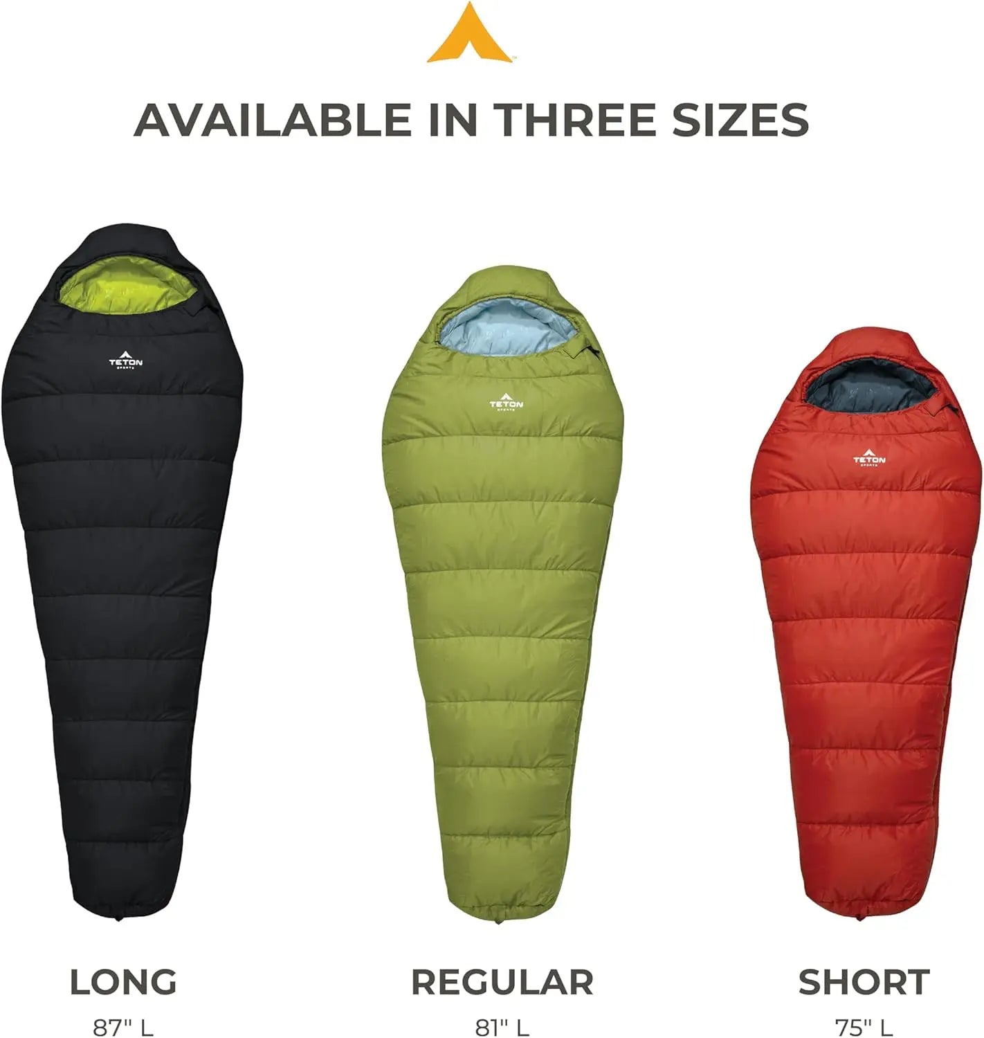 Lightweight Mummy Sleeping Bag for Camping, Hiking, and Backpacking – Cold Weather Ready with Included Compression Sack