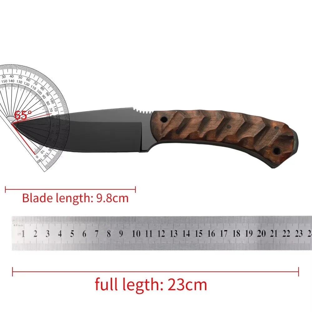 Lightweight portable outdoor knife, sturdy and wear-resistant material, practical cutting tool for daily travel, camping and leisure
