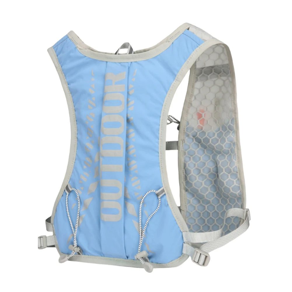 5L Lightweight Running Backpack Hydration Vest, Suitable for Bicycle Marathon Hiking, Ultra-light and Portable 5L