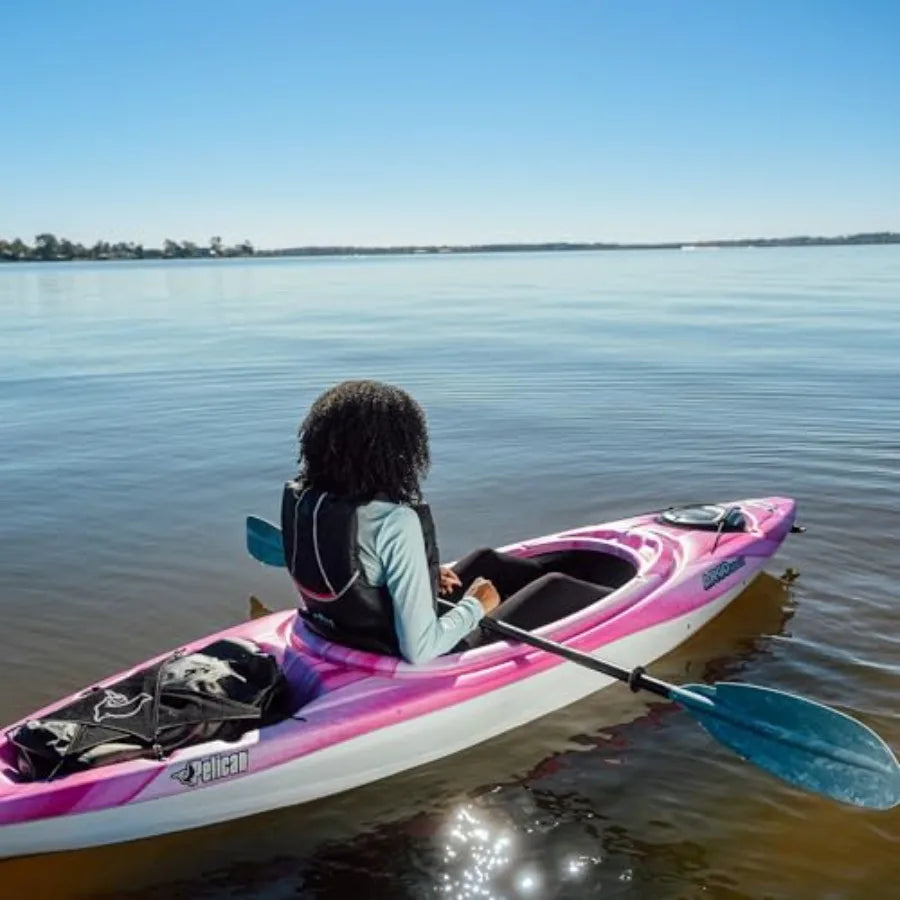 Recreational Sit in Kayak with Lightweight Patented Ram-X Material and Ergoform Seating System in 10 ft - Ideal for Outdoor Wat