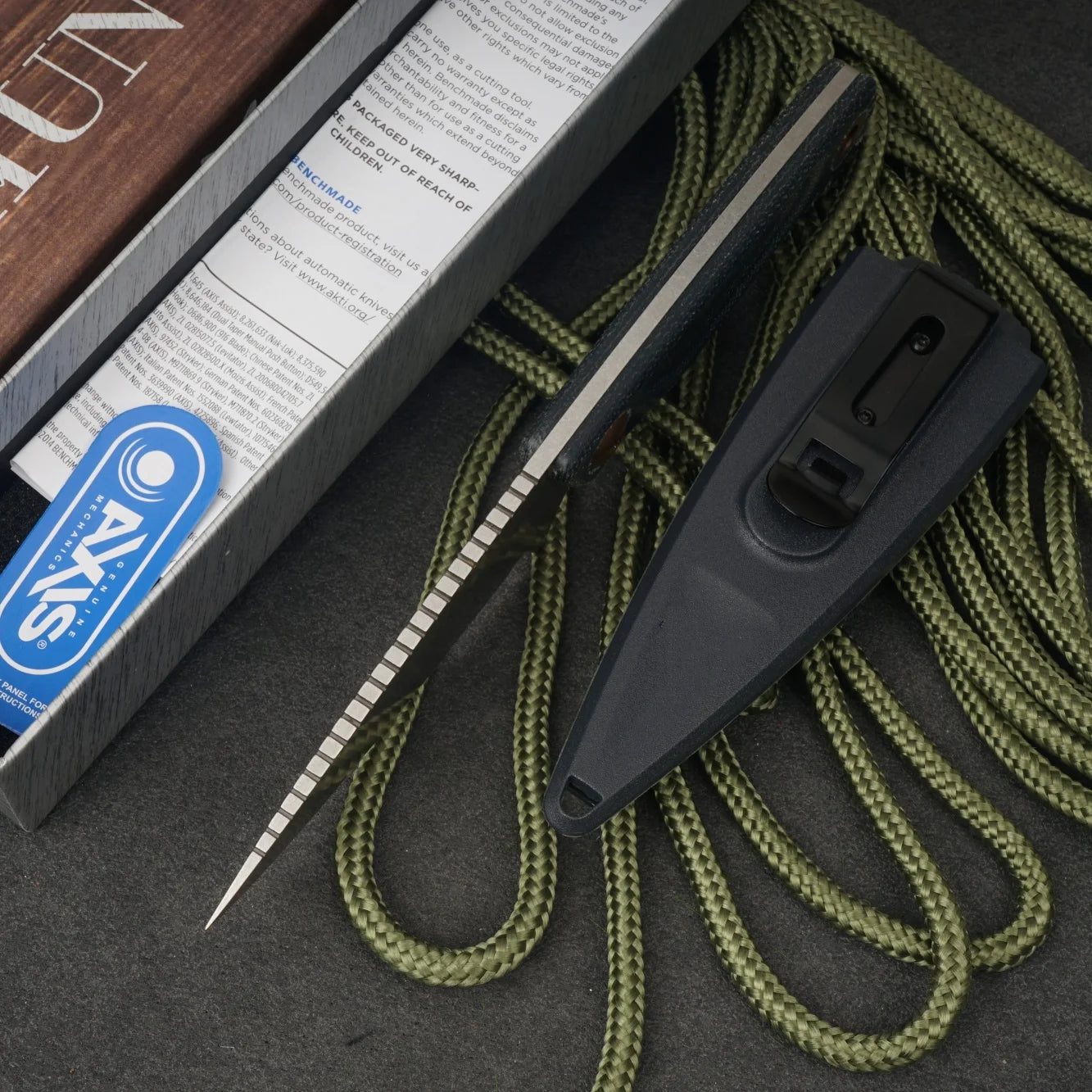 Flax handle + CPM-MagnaCut,EDC tactical fixed blade. Essential outdoor tool,great for gifts or collection.Shipped from the US