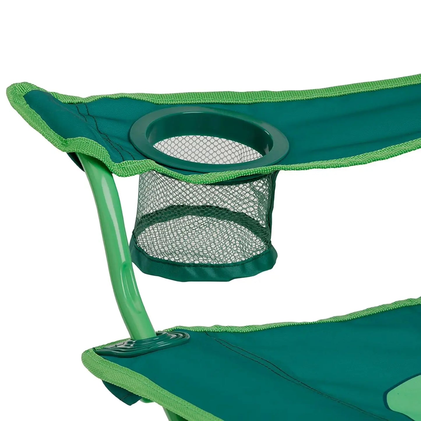Portable Folding Kids Chair with Carry Bag, Steel Frame & Cup Holder for Camping, Travel, 1pc, Customized