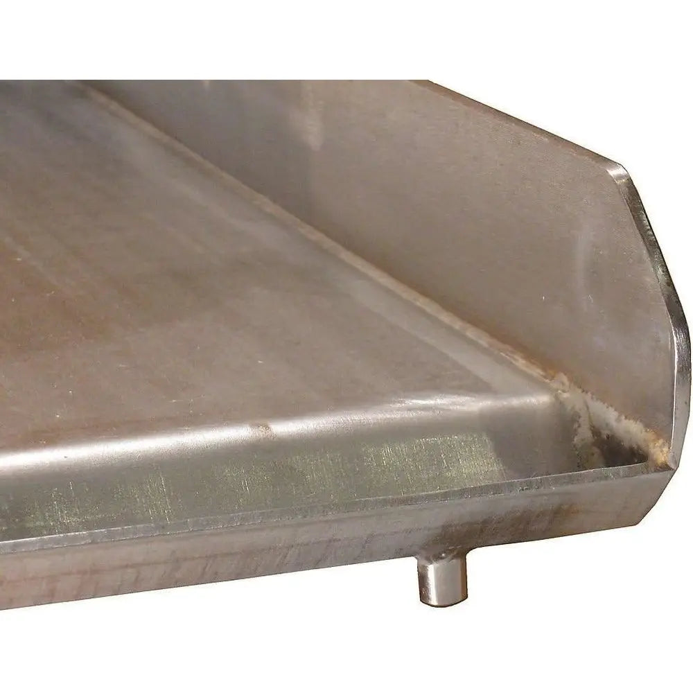 32 Inch by 17 Inch Stainless Steel BBQ Cooking Griddle for Outdoor Grilling
