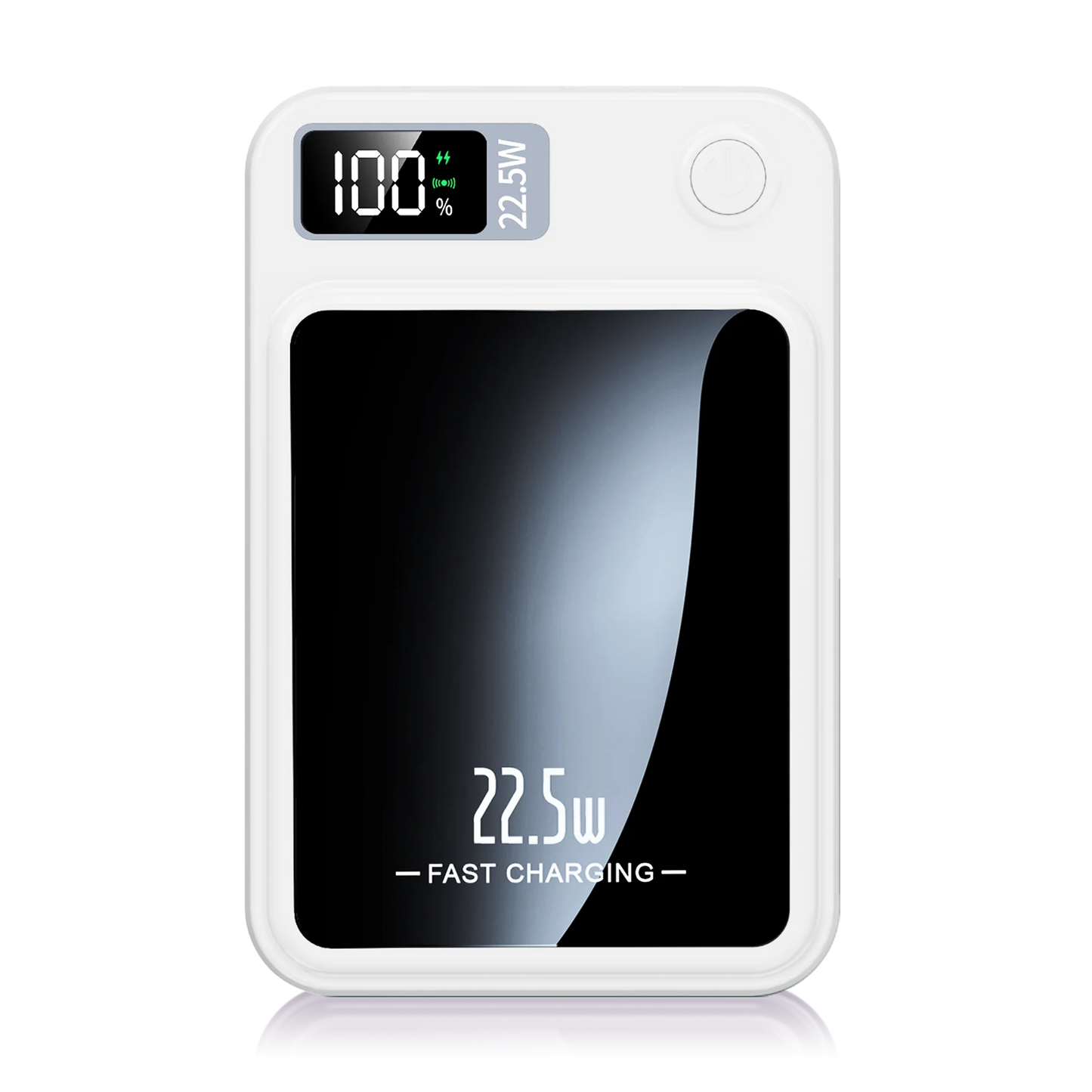 2-in-1 Wireless Magnetic Power Bank Fast Charging Portable PD 22.5W 10000mAh LED Power Display for iPhone 17/16/15/14 Samsung