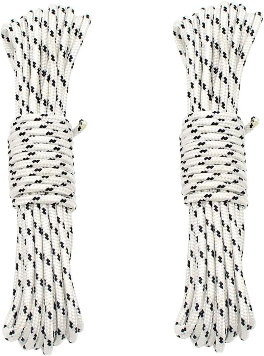 2PC Outdoor Patio Umbrella Cord Line Nylon Rope Replacement, 0.14" Dia (20FT)