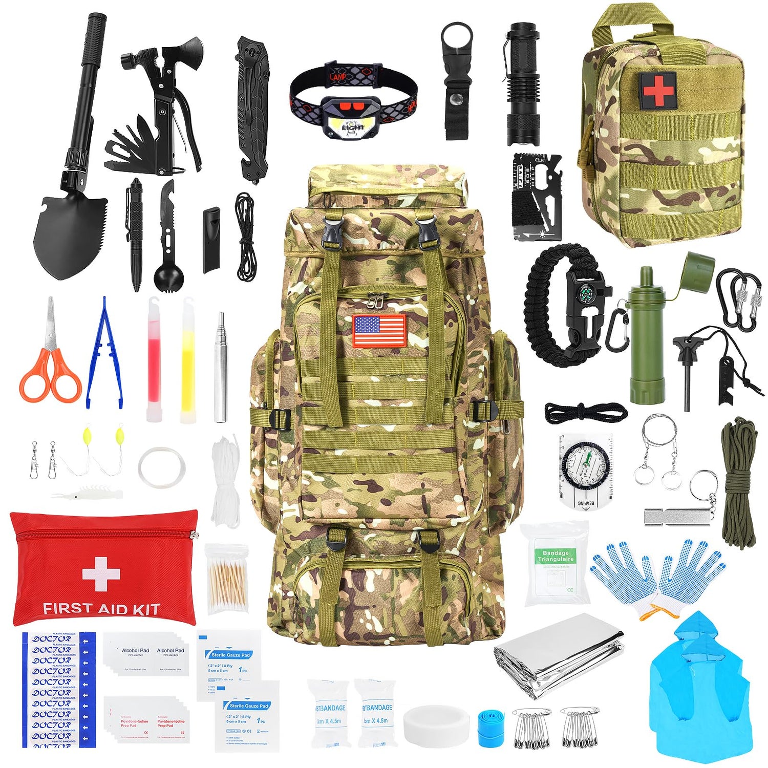 Survival Backpack Kits