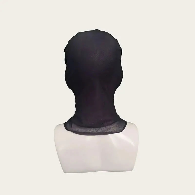 3D Printed Funny Full Face Mask – Elastic Mesh Balaclava Headwear for Halloween Cosplay Party Role Play, Breathable Costume Prop for Men Women