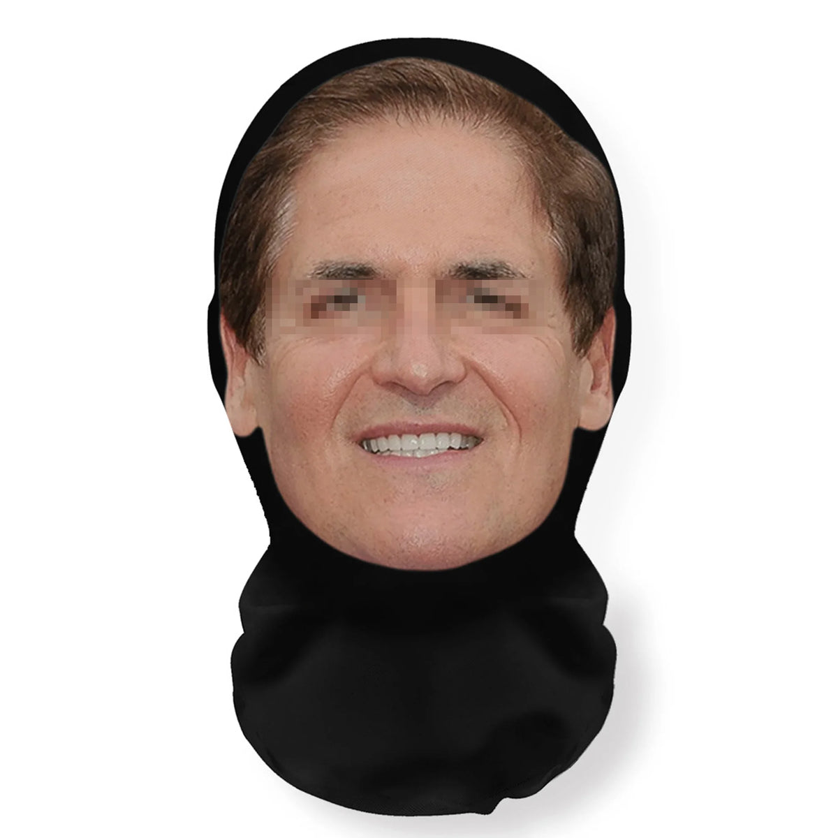 3D Printed Funny Full Face Mask – Elastic Mesh Balaclava Headwear for Halloween Cosplay Party Role Play, Breathable Costume Prop for Men Women