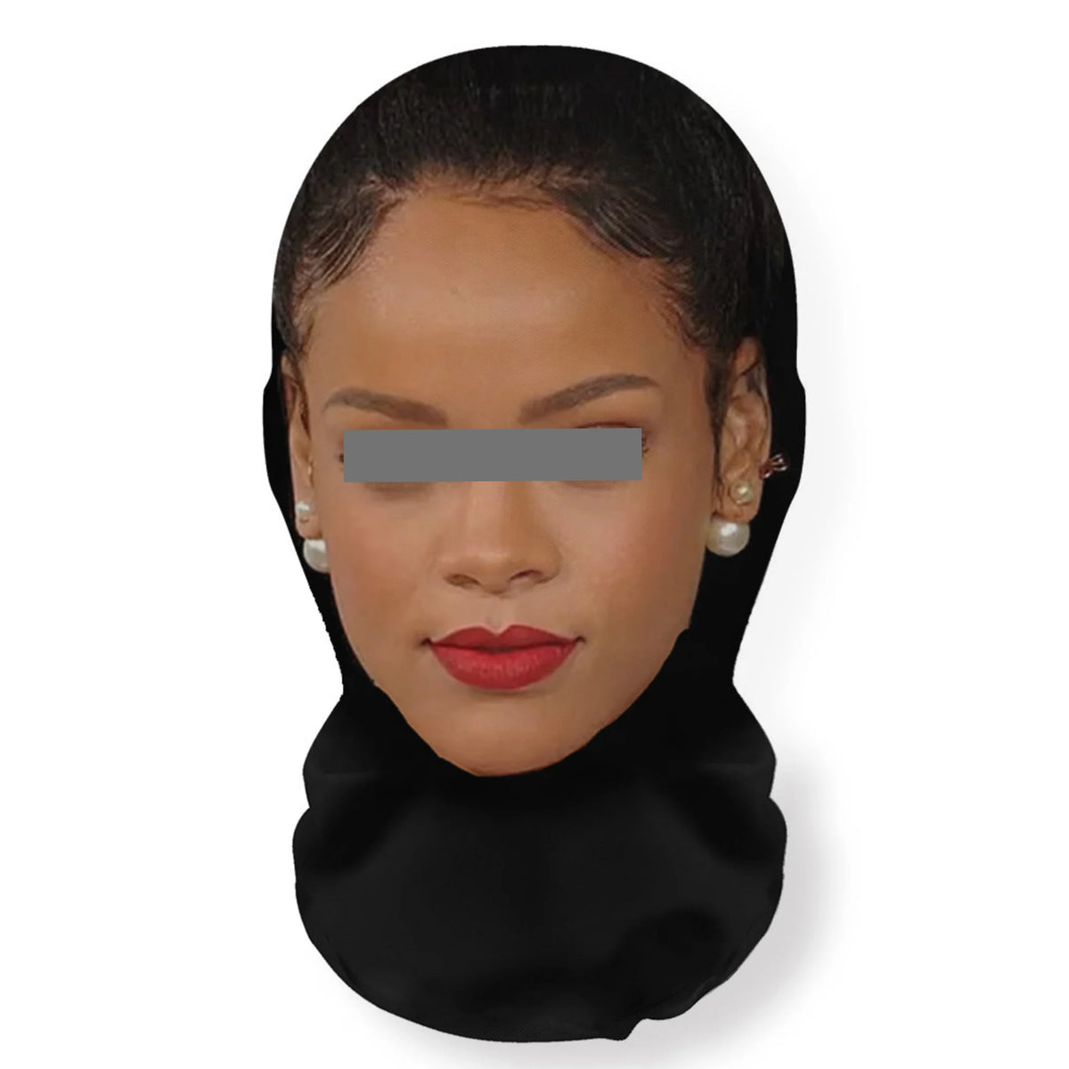 1 PCS 3D Seamless Mask Funny Face Printed Head Scarf Famous Person Ice Silk Sunscreen Head Mask Halloween Cosplay