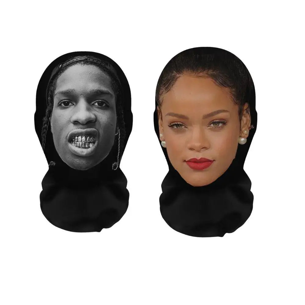 2 Pack 2026 New Funny 3D Printed Realistic Celebrity Full Face Mask, Halloween Cosplay & Party Costume Props