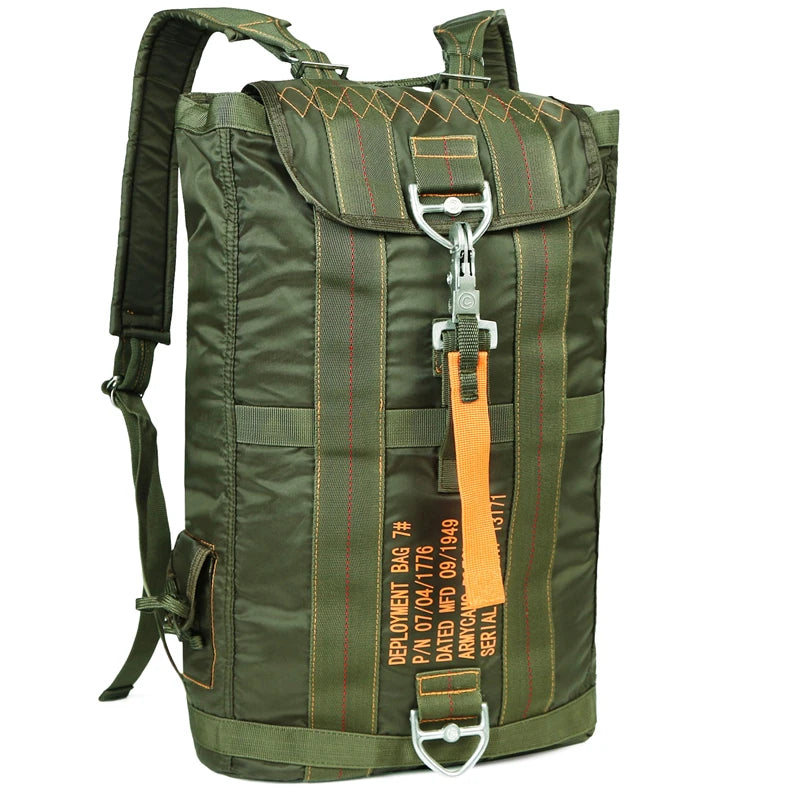 Durable All-purpose Backpack Lightweight Carryall Parachute Bag For Outdoor Hunting Trips Hiking School Carry Adventures