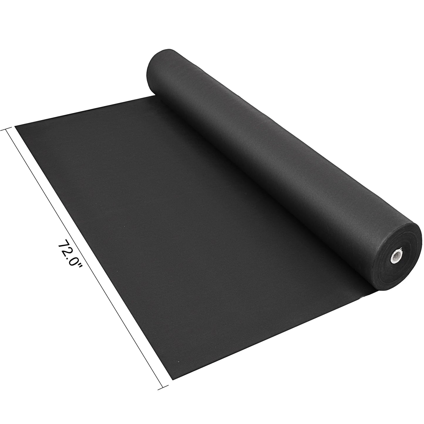Landscape Fabric 6ftx300ft Geotextile Fabric Durable Heavy Duty 1.5oz Ground Cover Woven For Commercial Greenhouse Yard