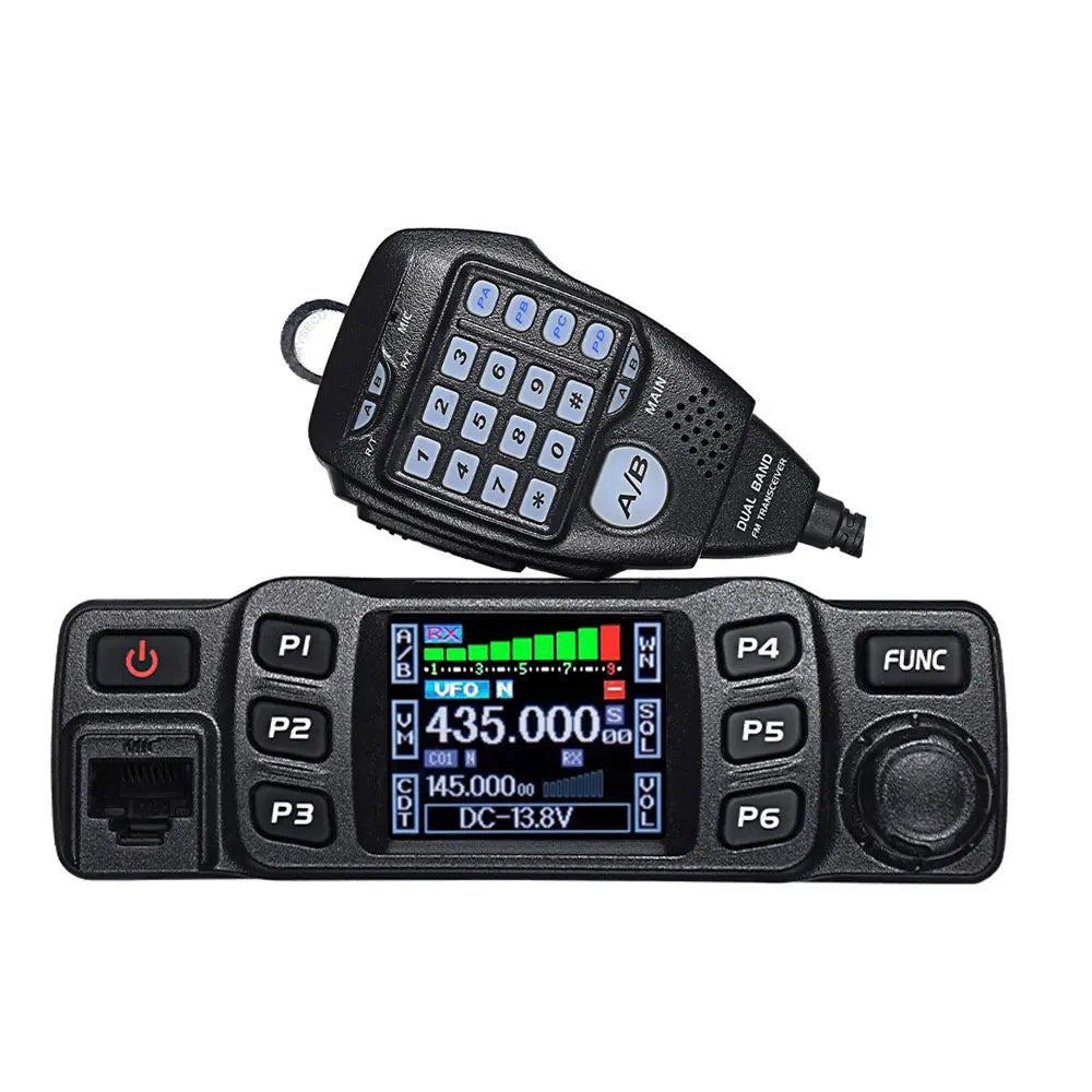 AnyTone AT-778UV 25W Dual Band 136-174 & 400-480MHz Amateur Radio 200 Channels Walkie Talkie VOX Mobile Radio