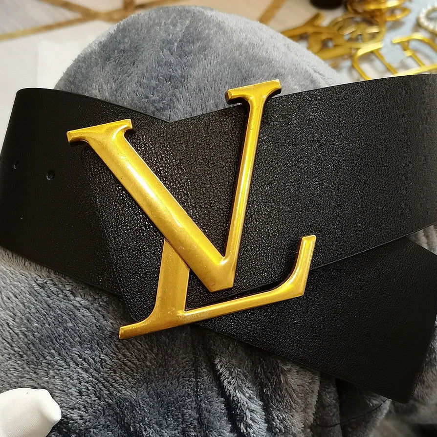 Women's Genuine Leather Belt, High-end Brand Belt for Women with An European Style. with An Ultra-wide Design, The Width Reaches 7 Centimeters. It Is A Versatile, Practical and Fashionable Girl's Belt. A Creative, Individuali