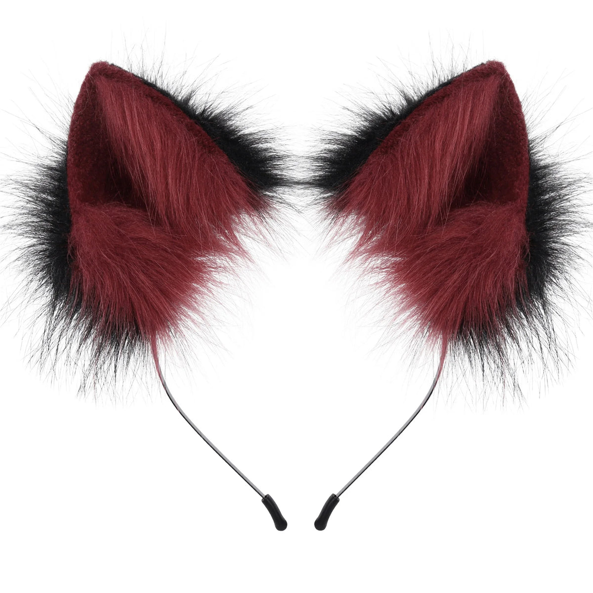 Cute Cat Ears Headband Plush Animal Ears Hair Hoop Party Headpiece Costume for Kids Adults Halloween Dress Up