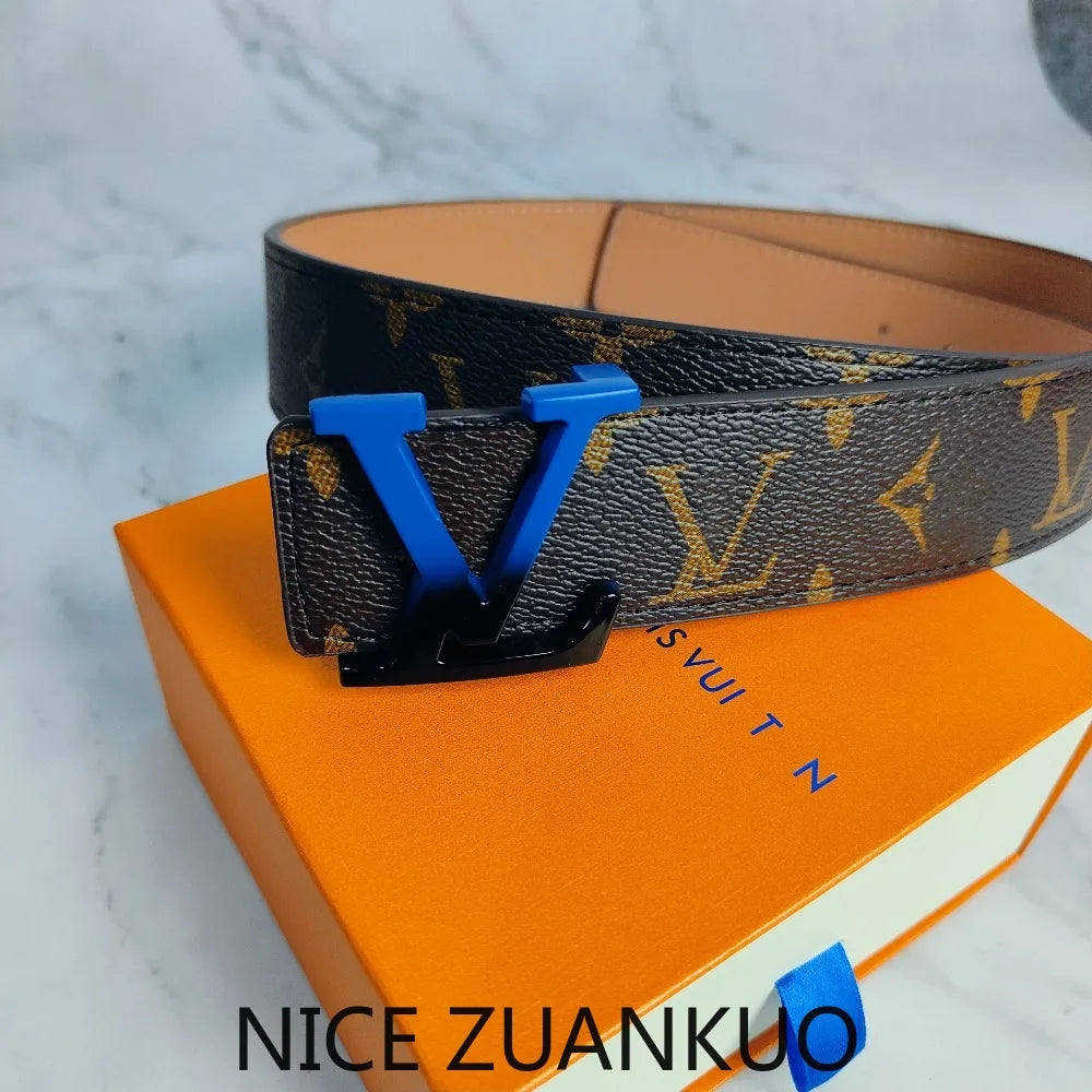 French High-end Luxurious Style Belt, Men's Business Printed Belt, High-end Multi-functional Women's Belt, Couple's Belt, Trendy Personalized Belt. High-end Brand Belt