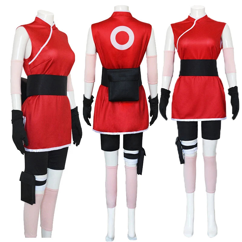 Anime Chuno Sakura Sakura cosplay dress neutral ninja cartoon Halloween carnival fantasy carnival costume