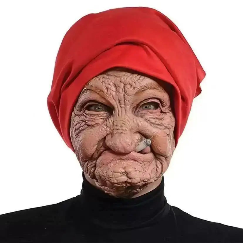Realistic abstract cosplay mask, funny party headgear, great for theme party, costume show, halloween dress‑up.