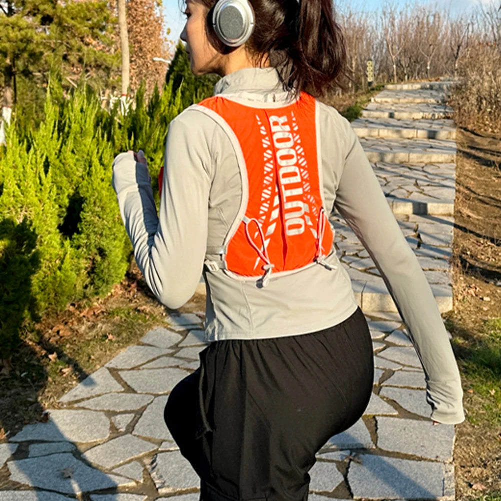 5L Lightweight Running Backpack Hydration Vest, Suitable for Bicycle Marathon Hiking, Ultra-light and Portable 5L