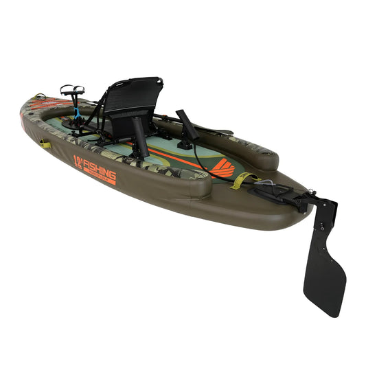 Inflatable Kayak Set, Inflatable Kayak Paddles Board ,Fishing Kayak,Portable Touring Kayaks PVC Rafting Adventure Boat