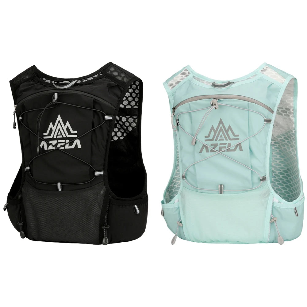 Outdoor Running Hydration Vest Backpack Breathable Water Bladder Bag Daypack for Marathon Cycling Hiking Trail