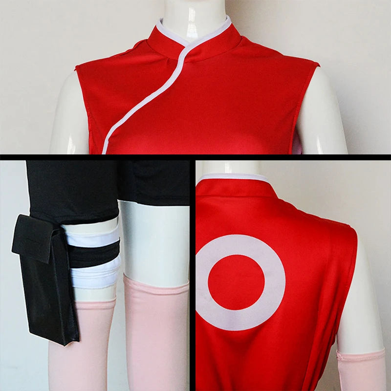 Anime Chuno Sakura Sakura cosplay dress neutral ninja cartoon Halloween carnival fantasy carnival costume