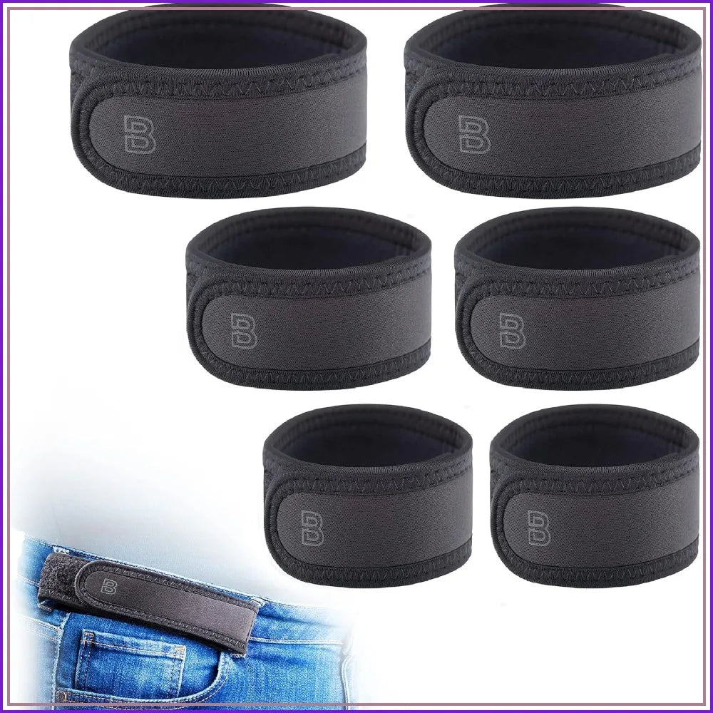 Next Generation BeltPro Buckle-Free Elastic Belt with Ultra-Soft Edge Padding - Fits 1.5 IN Belt Loops