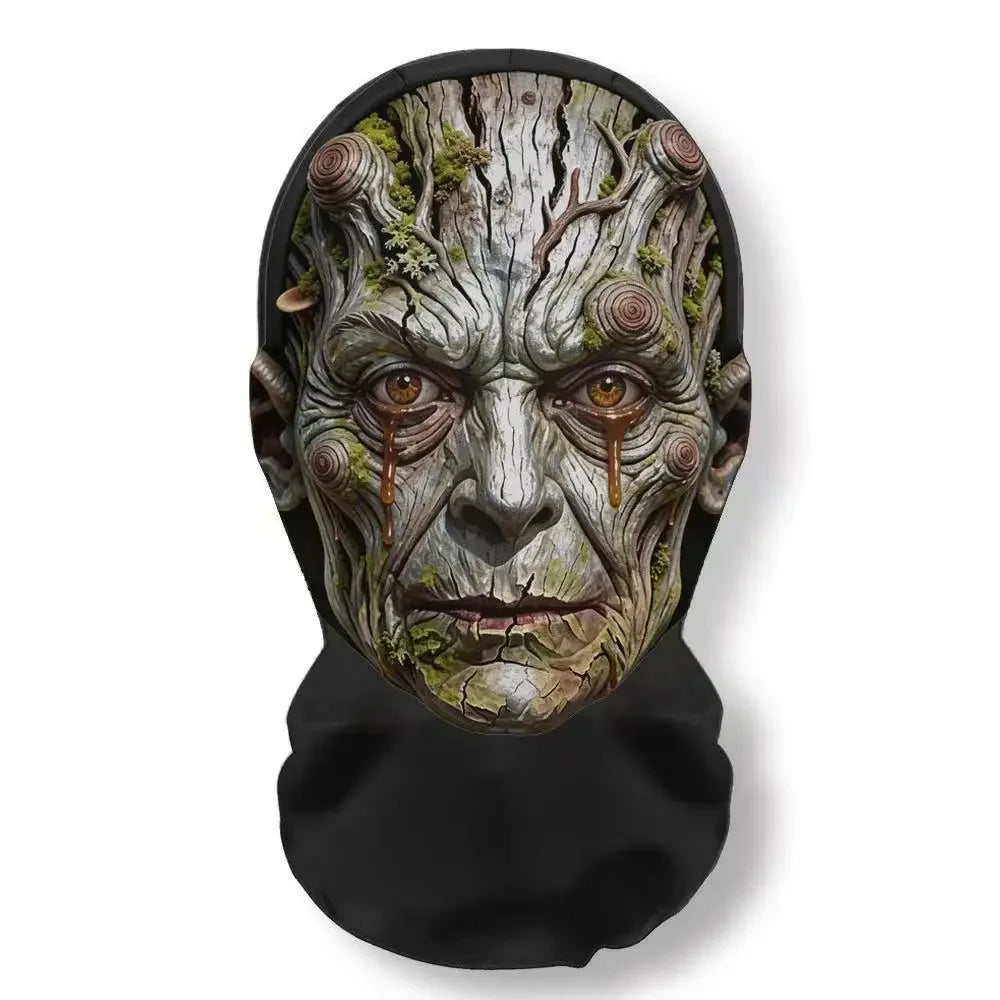 Realistic abstract cosplay mask, funny party headgear, great for theme party, costume show, halloween dress‑up.