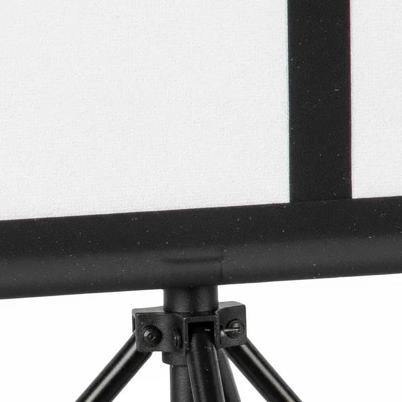 Portable Projection Display 110inch 16:9 4K HD Movie Screen with Tripod For Home Cinema, Outdoor Gaming, Office Presentation, Wrinkle-Free Surface Height Adjustable Manual Folding Structure