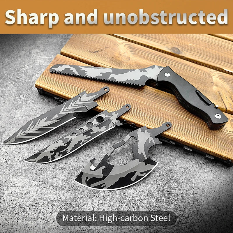 Outdoor Knife Sets, Camping Knives, Mountaineering and Adventure Knives, Hiking Knives, Recommended Gifts for Men