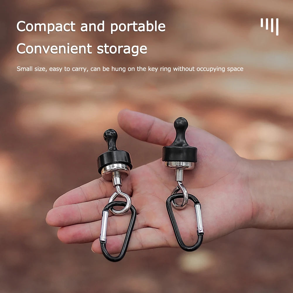 Multifunction Keychain Snap Buckle Aluminum Alloy Mountaineering Buckle Mini Portable EDC Climbing Tools Outdoor Survival Tools