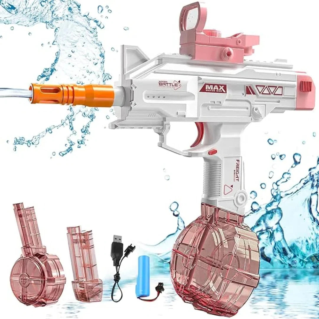 Electric Water Gun,  Toy for Adults Kids, Automatic Water Gun Up  Summer  Swimming Pool Party Super Best Gift for Boys and Girls