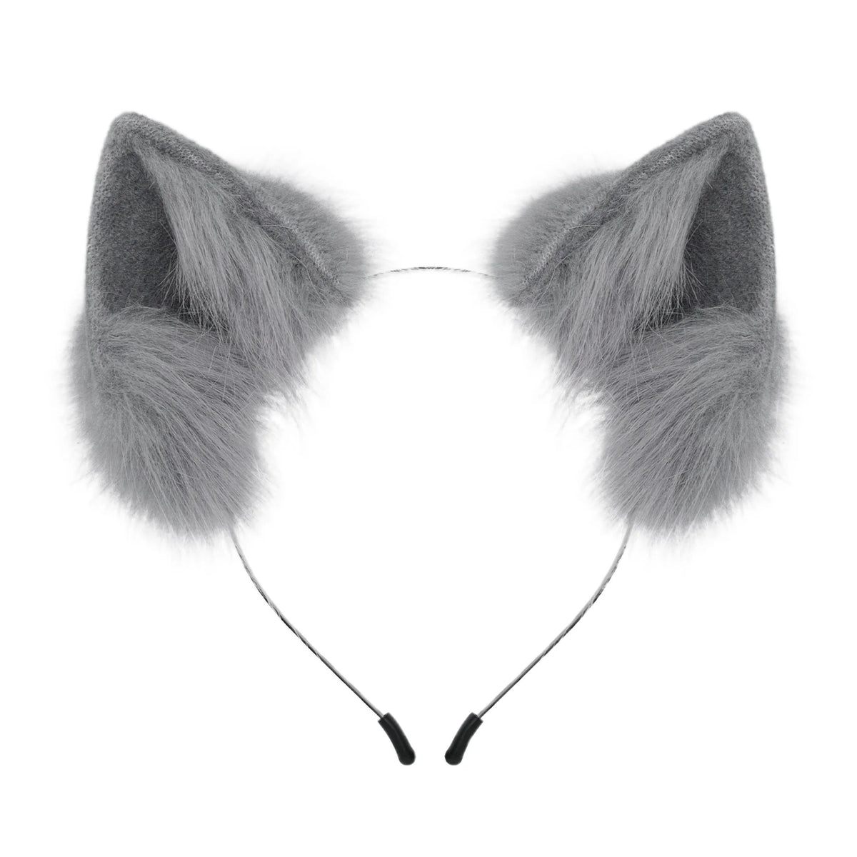 Cute Cat Ears Headband Plush Animal Ears Hair Hoop Party Headpiece Costume for Kids Adults Halloween Dress Up