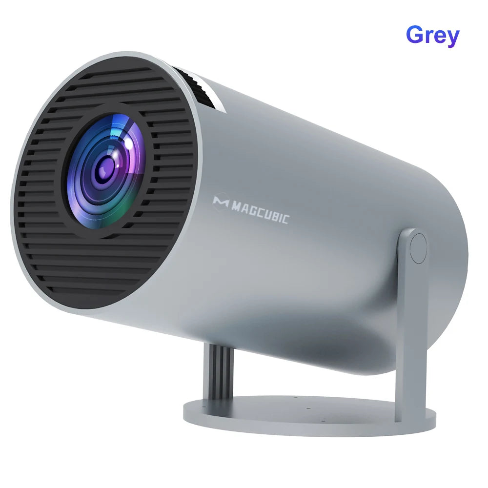 Magcubic Android 14 BT5.4 8K Support HY300 Pro Home Outdoor Projector, 290ANSI Native 720P, Mini Portable Full HD Beam