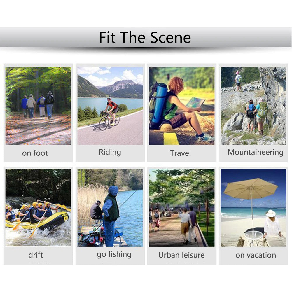 6Pcs Outdoor Carabiner Keychain D Shape Carabiner Spring Snap Clip Multifunctional Fishing Climbing Acessories
