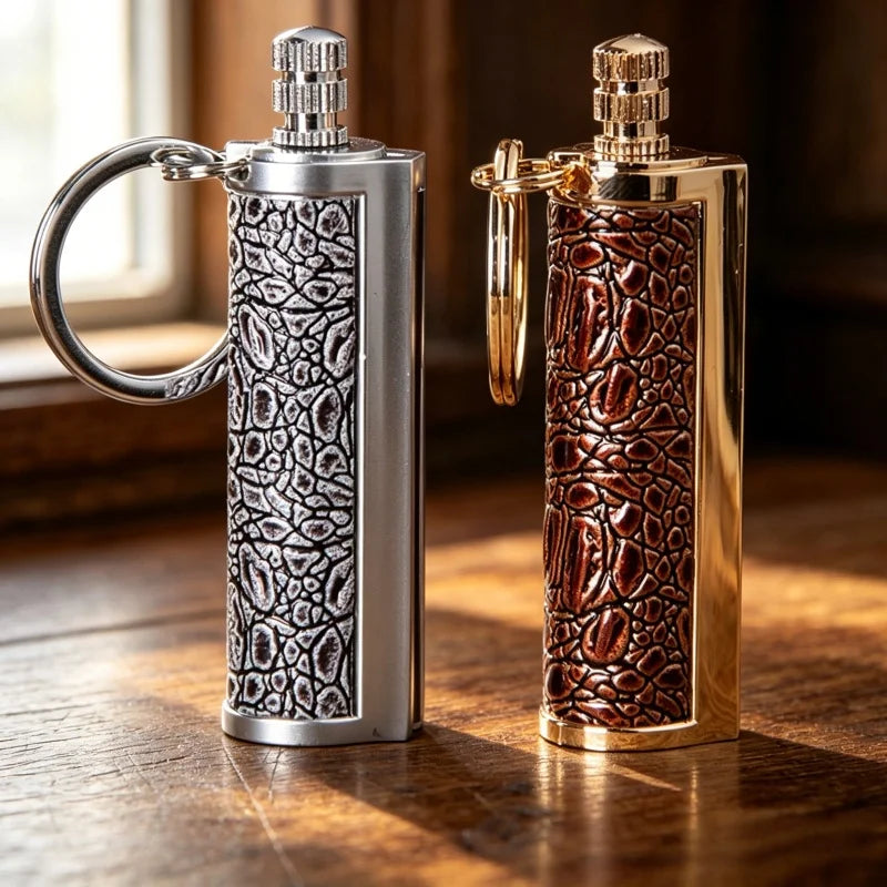 Vintage Permanent Lighter 10000Strikes Flint Metal Match Waterproof Reusable Fire Starter Portable Outdoor Camping Ignition Tool