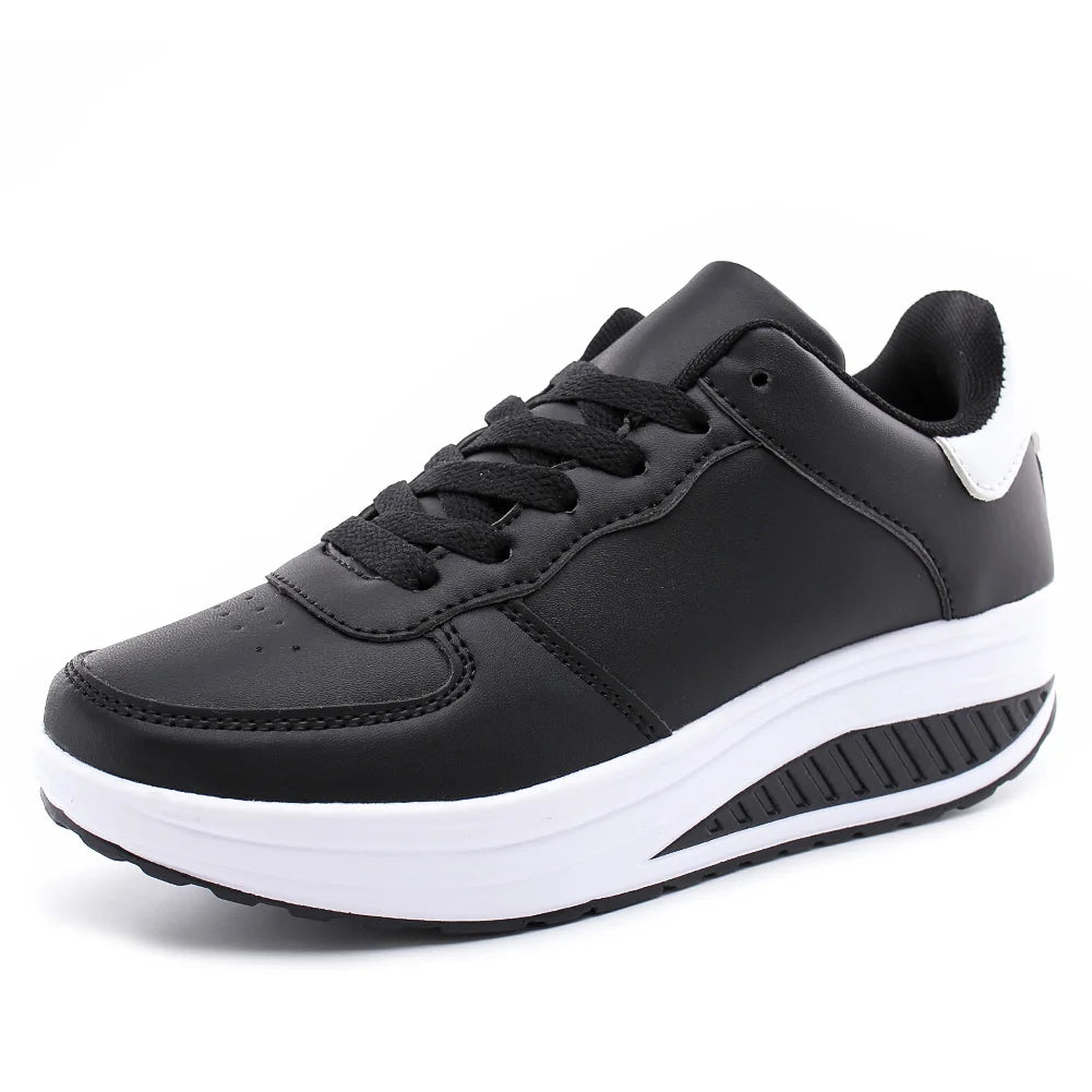 2026 New Women's Casual Shoes, Anti-Slip, Shock-Absorbing, Thick-Soled, Fashionable and Classic, Versatile, Trendy Outdoor Jogging and Street Casual Sports Shoes, Running Shoes