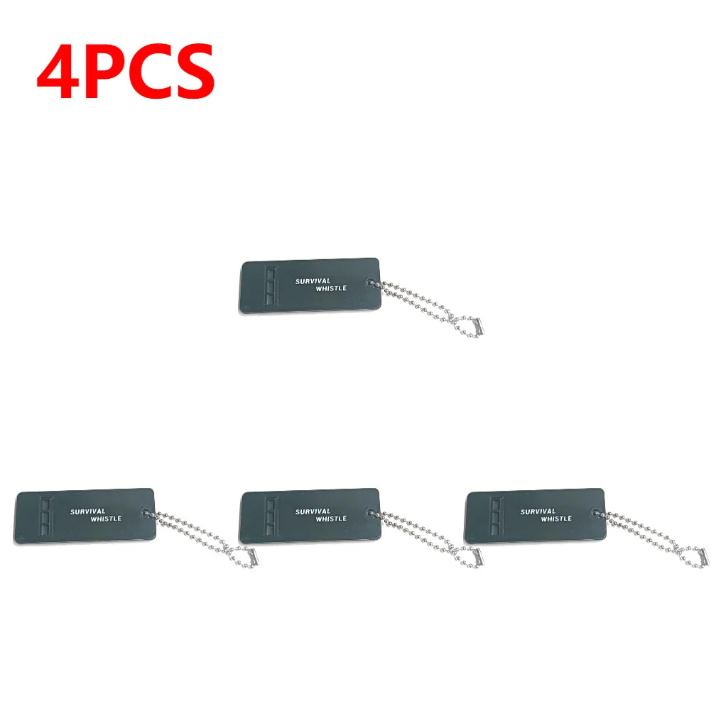 1-20PCS Survival Whistle High Decibel Emergency Whistle for Outdoor Camping&Hiking 3-Frequency Design Loud Safety Alarm Aid Tool