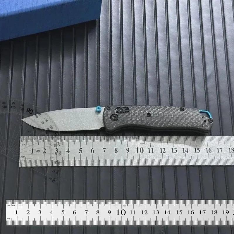 BM 535-3/533-3 Bugout AXIS Folding Knife Carbon Fiber Handles Outdoor Camping Hunting Pocket Tool with Box Christmas Gift