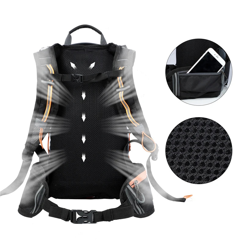 Outdoor Water Repellent Sports Bag Cycling Hydration Backpack Travel Hiking Climbing MTB Road Bicycle Backpack