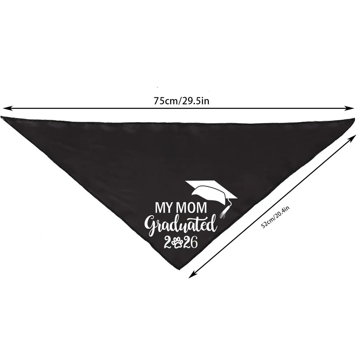 Pet Graduation Hat Set with Fringe and Cute Pet, Adjustable Dog Cat Graduation Cap, Pet Graduation Costume Accessory, Party Supplies