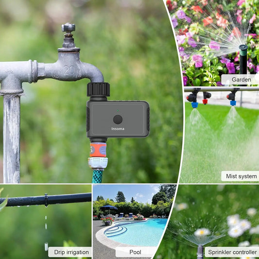 Wifi Automatic Sprinkle Timer Remote Garden Water Timer Smart Irrigation Watering System Hose Control Unit Support Alexa