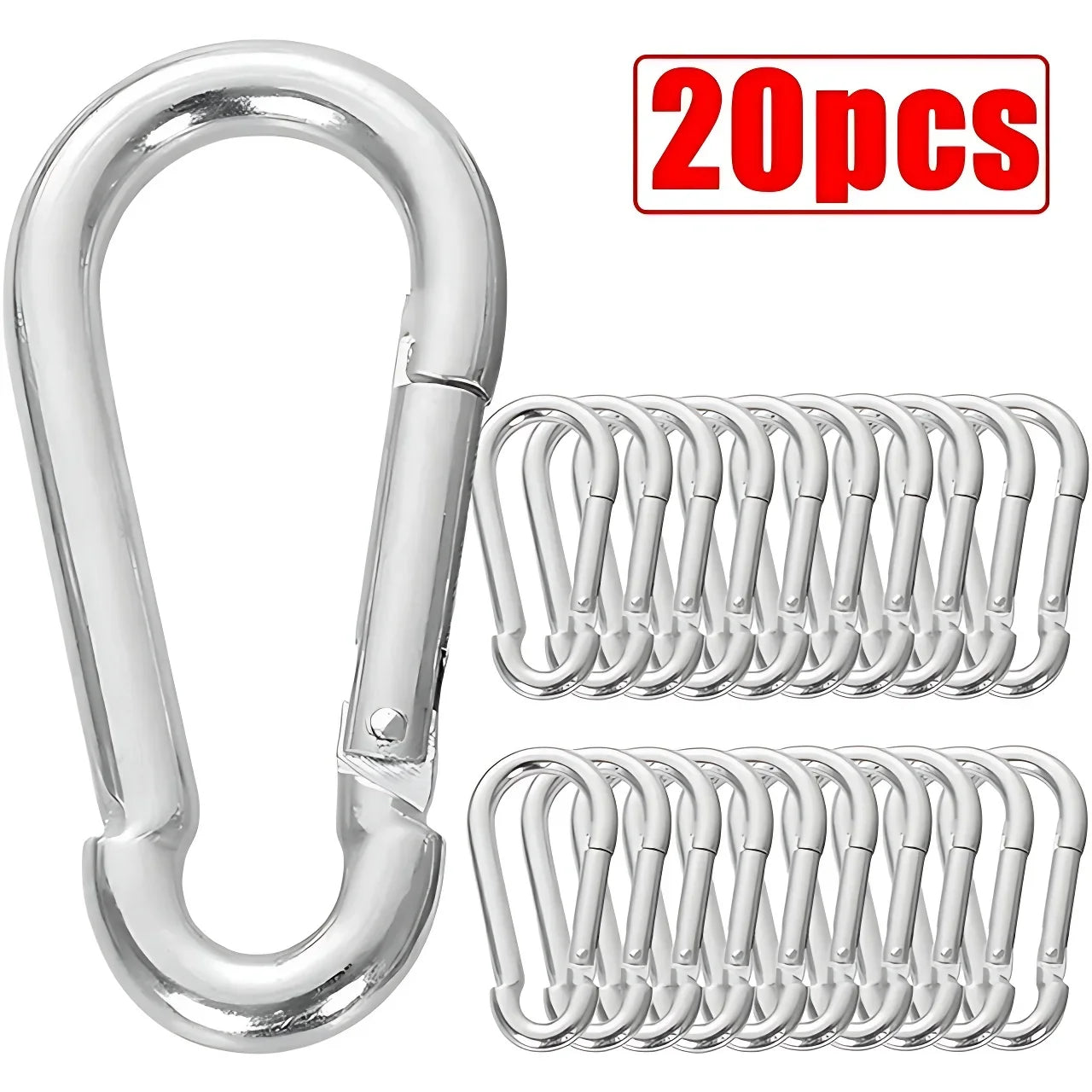 Mini Carabiner Alloy Survival Gear Camp Mountaineering Hook Outdoor Carabiner Keychain Tourist Hooks Fishing Buckle