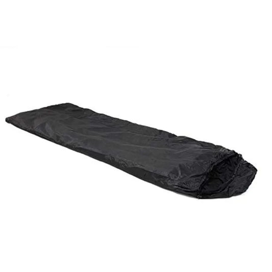 Jungle Bag - Tropical Sleeping Bag with Mosquito Net Right Hand Zip Black