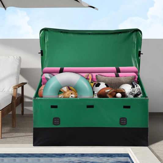 SucceBuy Outdoor Storage Box Patio Deck Box 230 Gallon Waterproof PE Tarpaulin Patio & Garden Furniture Home & Garden