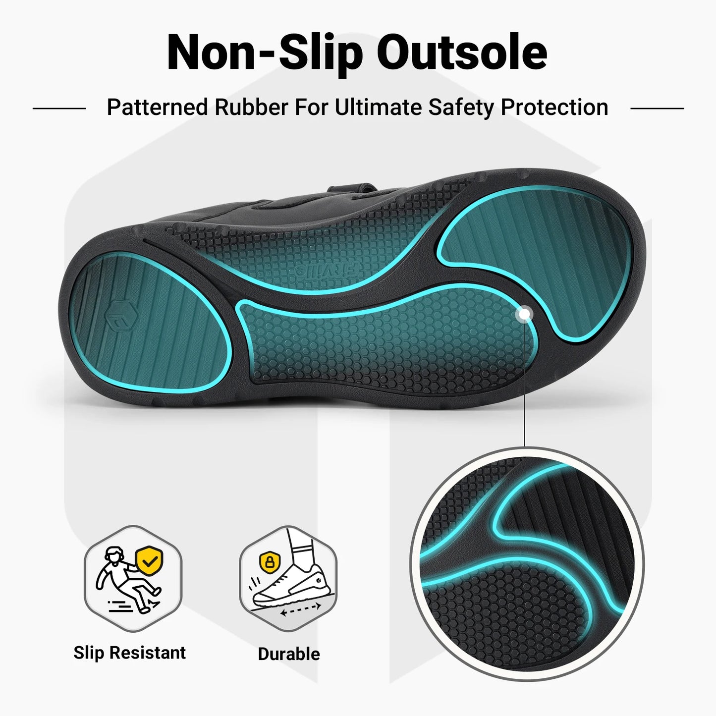 FitVille Wide Width Diabetic Shoes For Women Swollen Feet Lightweight Adjustable Strap Comfortable Elderly People Walking Shoe