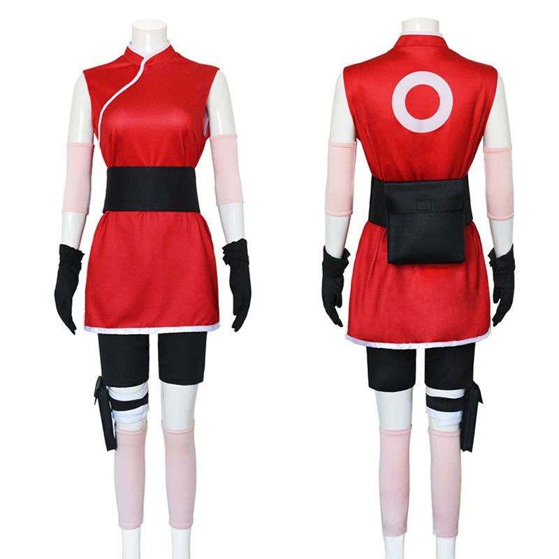 Anime Chuno Sakura Sakura cosplay dress neutral ninja cartoon Halloween carnival fantasy carnival costume
